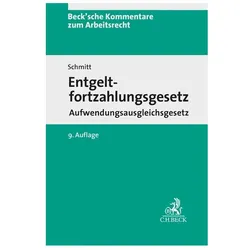 Entgeltfortzahlungsgesetz, Fachbücher von Laura Schmitt, Jochem Schmitt, Irmgard Küfner-Schmitt