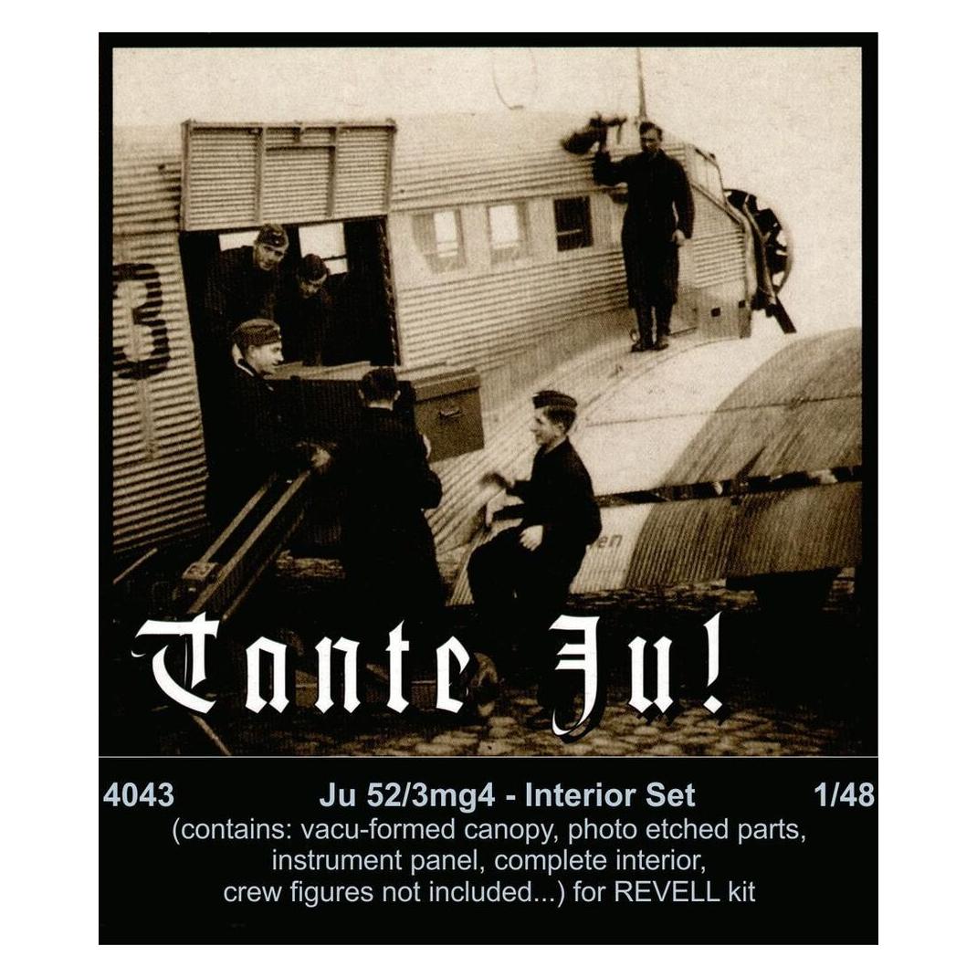 CMK Ju 52/3mg4 interior set (129-4043)