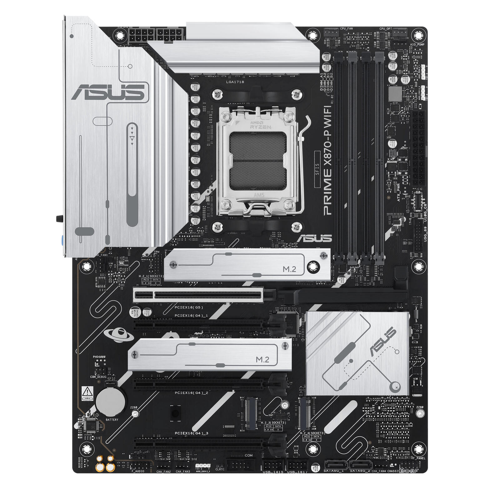 ASUS PRIME X870-P WIFI Mainboard Sockel AM5 90MB1IS0-M0EAY0