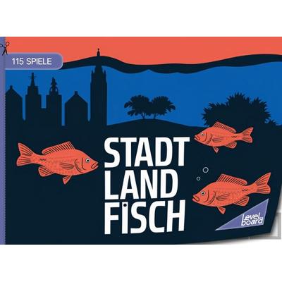 Stadt, Land, Fisch - 115 Spielblöcke, Taschenbuch von LevelBoard Spiele, LevelBoard Spiele, 978-3-693-19781-3