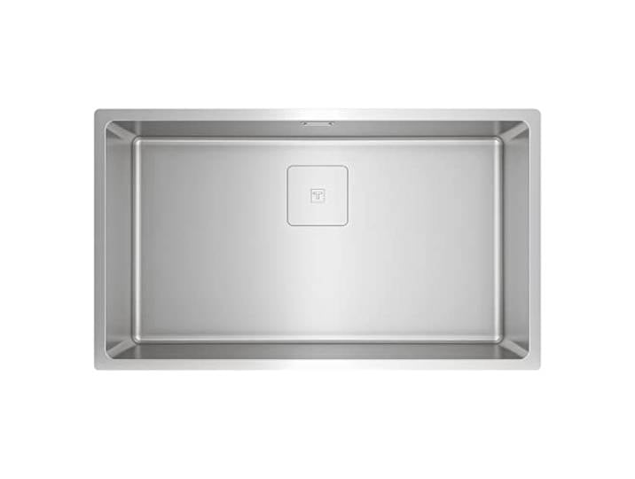 Teka FlexLinea RS15 71.40 PureClean – Spüle mit 1 Becken, Premium SoftTexture, dreifache Installationsmöglichkeit, quadratischer Ablauf, Edelstahl