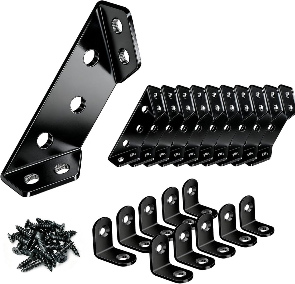 Set van 20 universele hoekconnectoren voor meubels