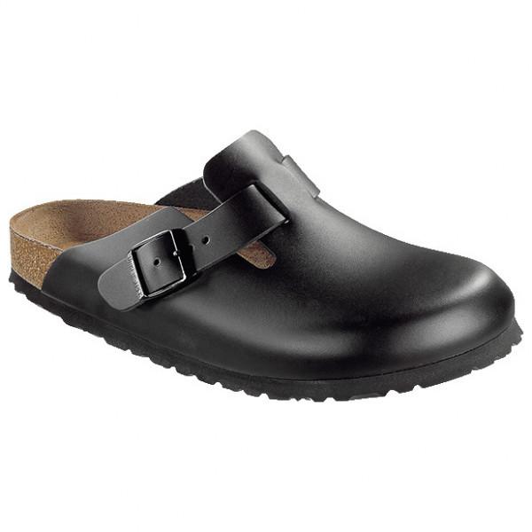 Birkenstock - Boston Natural Leather - Sandalen 36 - Regular | EU 36 schwarz