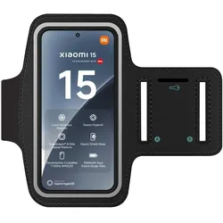 SmartFitness Sport Armband, Smartphone Sportarmband, Schwarz