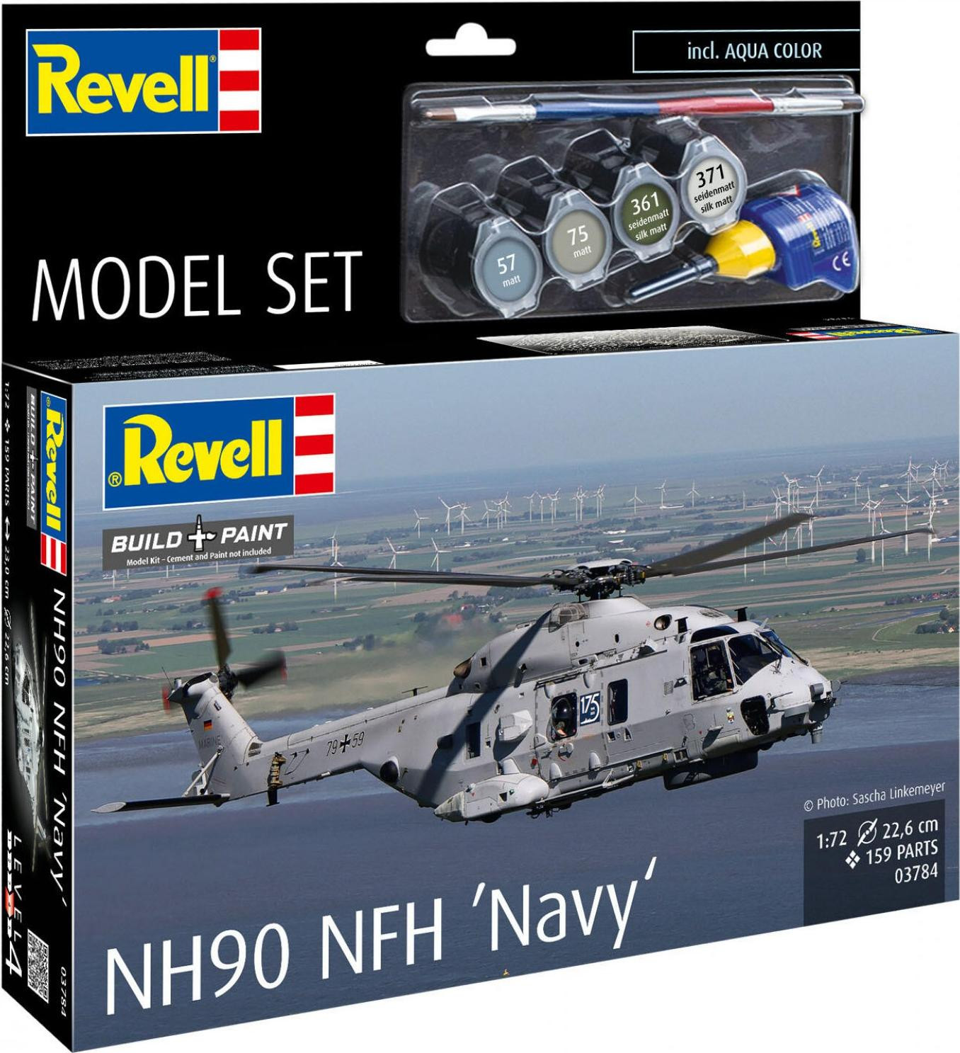 Revell modelset NH90 NFH Marine schaal 1:72