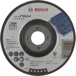 Bosch Schruppscheibe gekröpft Best for Metal A 2430 T BF 125 mm - 2608603533