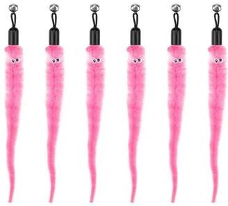 Inspire Essentials Interactive Cat Toy Refill Set With Feathers Mice Worms And Bells 8 80pcs