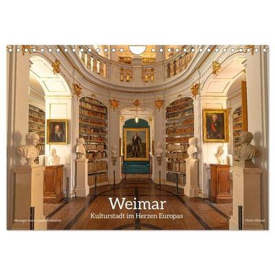 Weimar - Kulturstadt im Herzen Europas (Wandkalender 2027 DIN A4 quer), CALVENDO Monatskalender