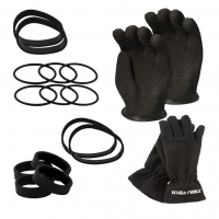 Scubaforce Thenar Dry Glove Set - mit XL Ringdurchmesser - XL Handschuh #
