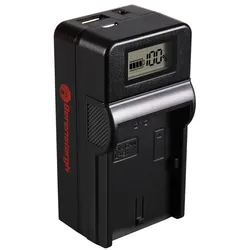 Berenstargh Synchron USB Ladegerät f. Canon LP-E6 EOS 5D 60D 60Da 6D 7D EOS70D EOS-70D LP-E6 Mark II (Kamera Akku Ladegerät), Kamera Stromversorgung, Schwarz
