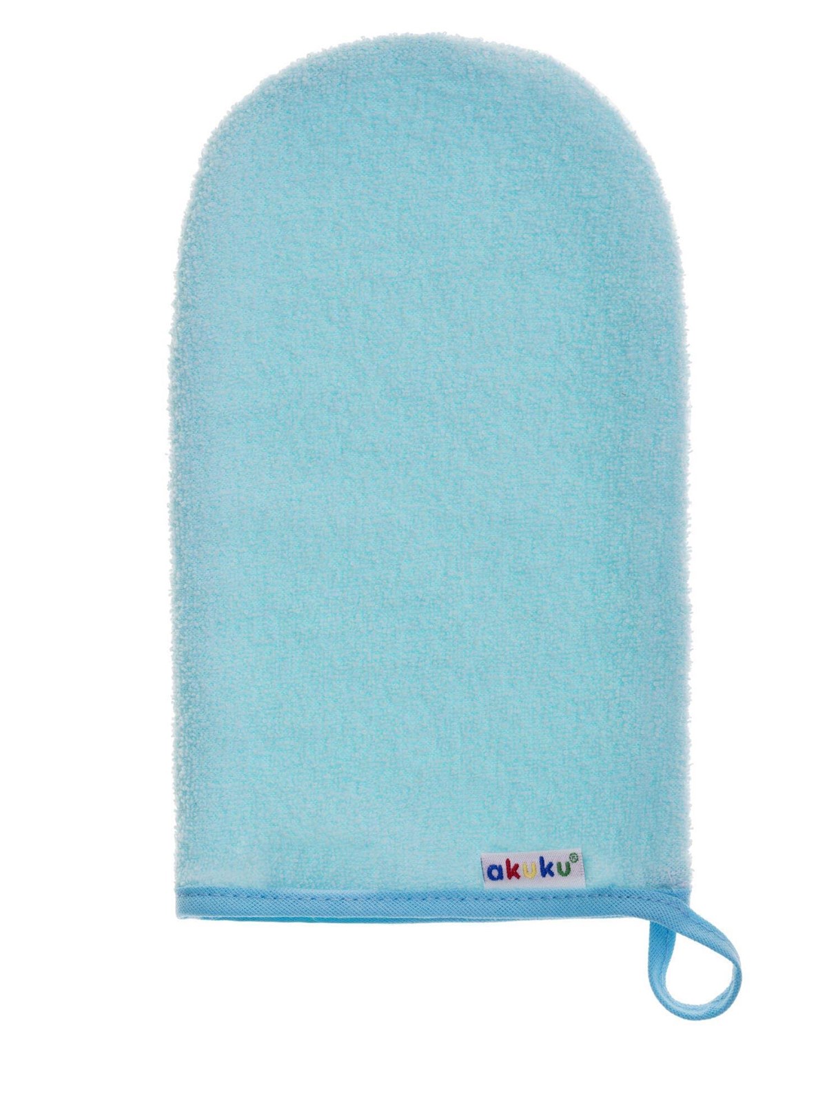 Akuku Washing glove terry turq.