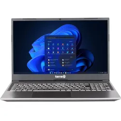 Wortmann MOBILE 1517R (15.60", 1000 GB, 16 GB, DE), Notebook, Grau