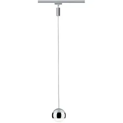 Paulmann 1-Phasen LED Pendelleuchte URAIL CAPSULE II, 6W 2700K 420lm, dimmbar, Chrom matt PAUL-95457