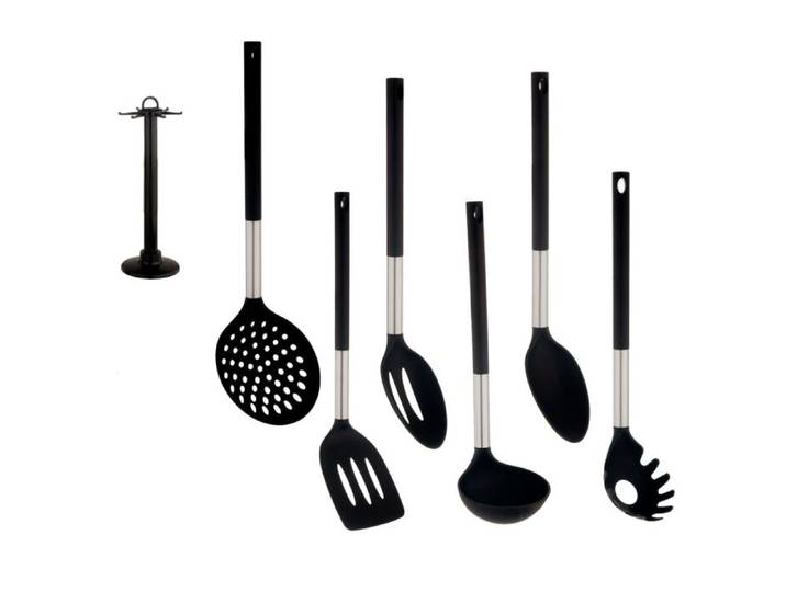 Küchenhelfer-Set 7-teilig inkl. Ständer