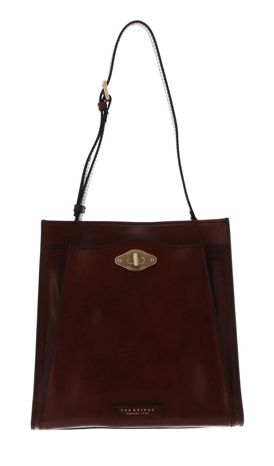 The Bridge Barbara Schultertasche Leder 28 cm