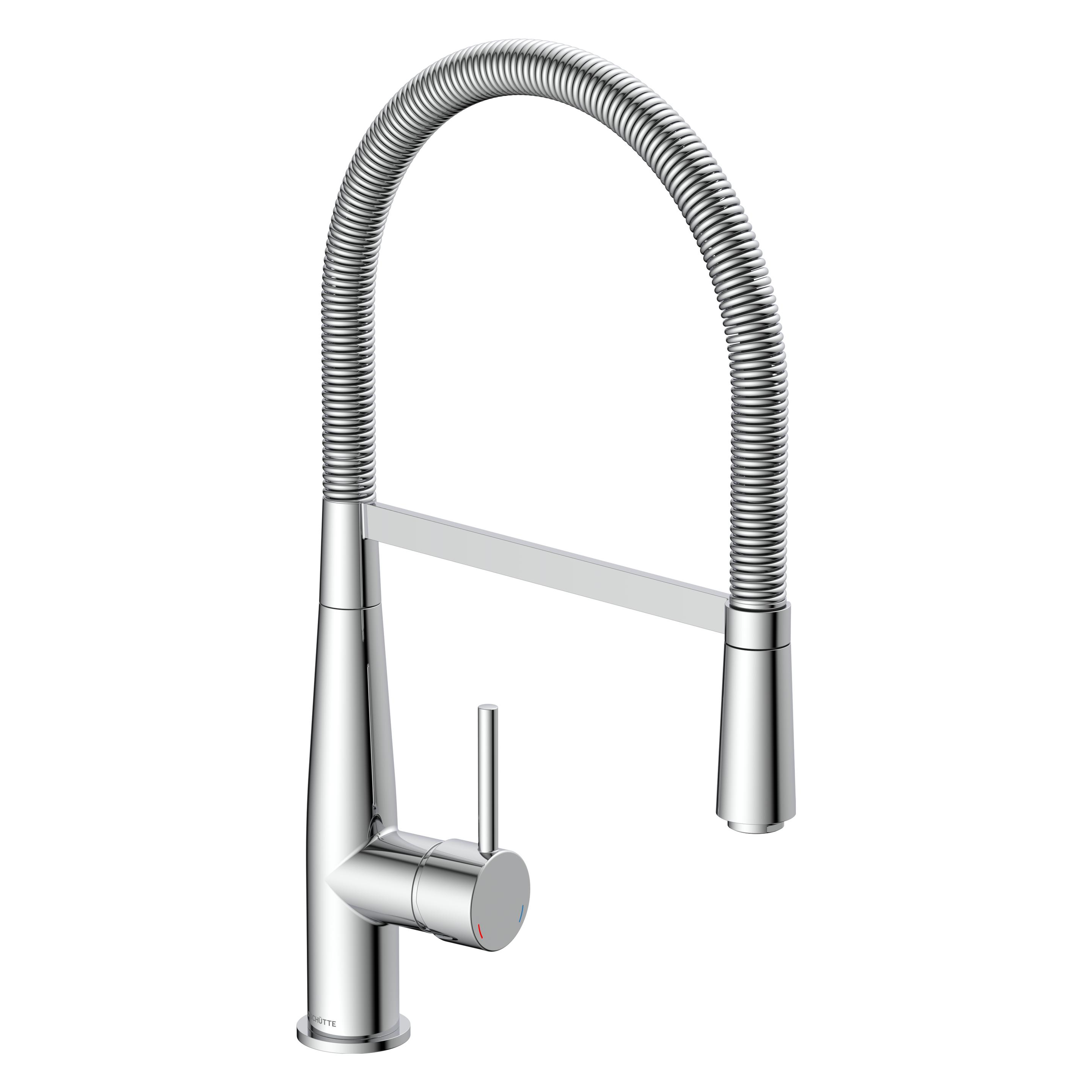 Schütte Wasserhahn Küche NEW YORK Spiralfeder Spültischarmatur Chrom Schwenkbar 79170 (79170)