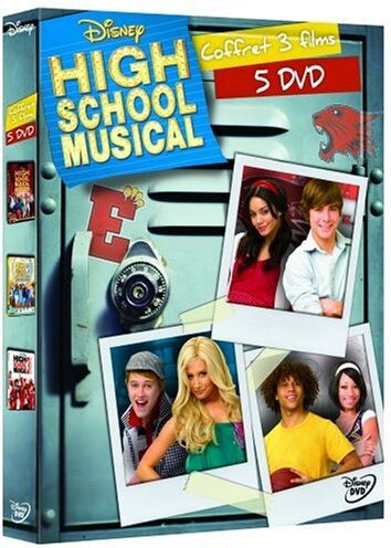 Kenny Ortega - Trilogie High School Musical : vol. 1 a 3 - Coffret 5 DVD [FR Import] - Preis vom 09.10.2026 07:28:09 h