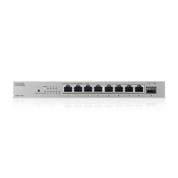 Zyxel XMG-108 8 Ports 10/2,5G MultiGig Switch unmanaged XMG-108-ZZ0101F