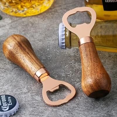 Uplifted Finds Portable Stainless Steel Bottle Opener And High Performance Wooden Grip Architecture Portable Stainless Steel Bottle Opener And High Performance Wooden Grip Architecture