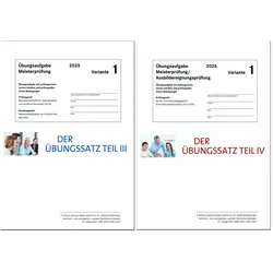 Das bungspaket Teile III + IV - Variante 1, Schulbücher von Lothar Dr. Semper, Bernhard Gress