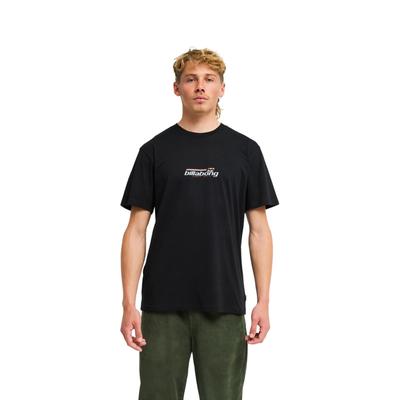T-Shirt BILLABONG "Word Mark", Herren, Gr. XL, schwarz, Obermaterial: 70% Baumwolle, 30% Baumwolle., Shirts T-Shirt