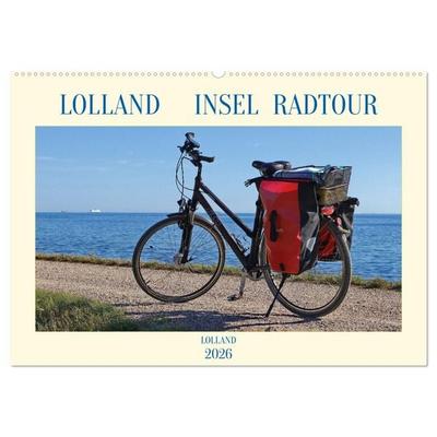 Lolland Insel Radtour = Projekt & 330 (Wandkalender 2026 DIN A2 quer), CALVENDO Monatskalender