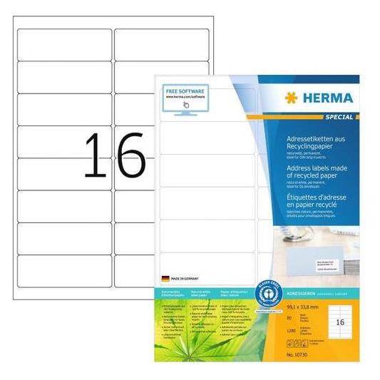 Herma Recycling Etiketten A4 (10730)