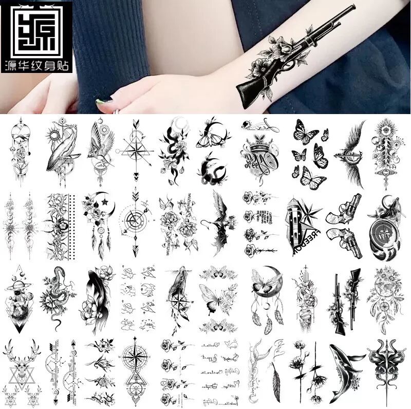 INF Wasserfeste Tattoos / Rubs, 40er-Pack