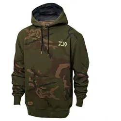 Daiwa Camo Hoodie, Camo, 3XL