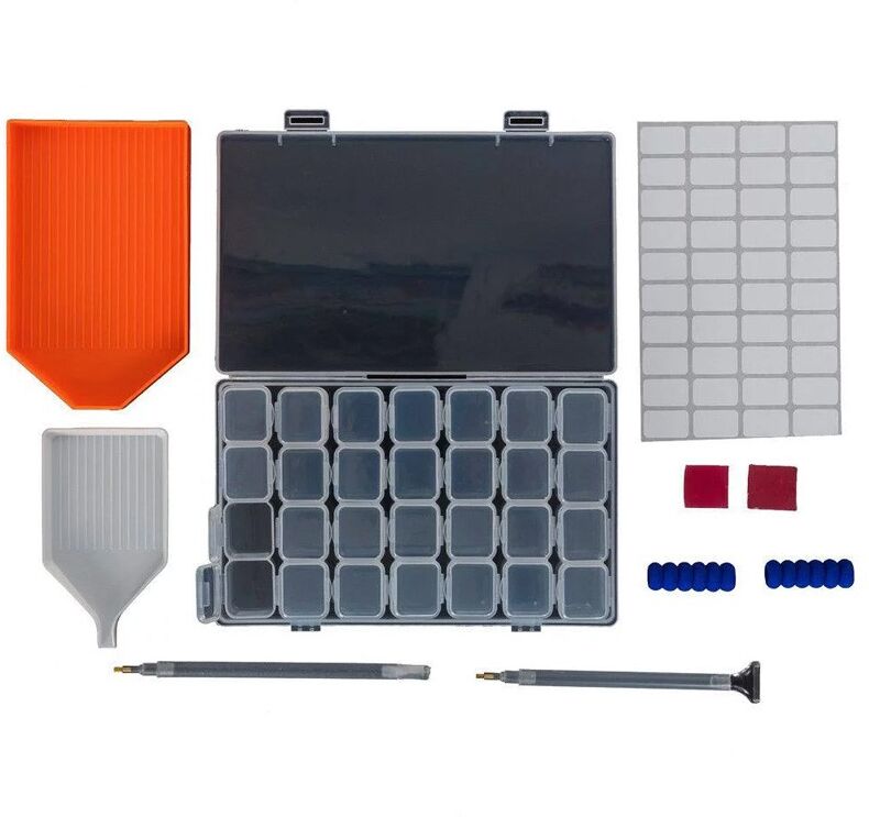 CRYSTAL ART Kit accessoires broderie diamant