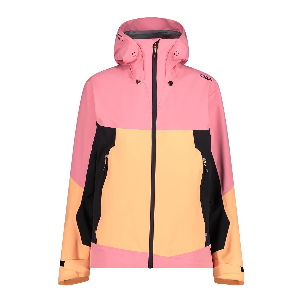 CMP Woman Jacket FIX Hood melone (B525) 46 33W2506-B525-46