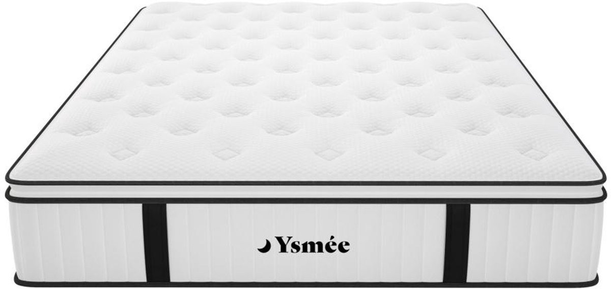 YSMÉE American Dream Matras met pocketveren en dekmatras, B/D/H: 140 x 200 x 28 cm