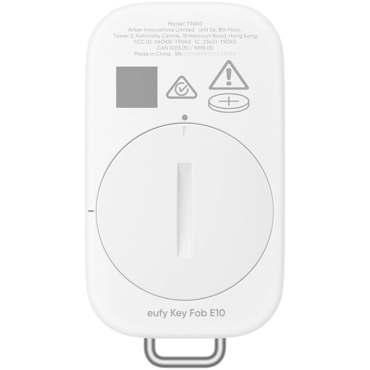 Eufy Key Fob E10 accessoire voor IP-camera's