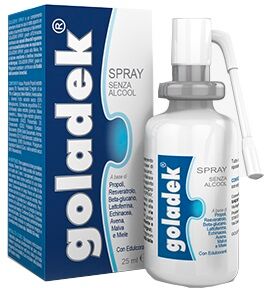 SHEDIR PHARMA Srl Unipersonale SHEDIR PHARMA Goladek Spray No Alcool 25ml