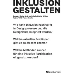 Inklusion gestalten, Fachbücher von Andreas Schulz, Günter Weber