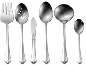 Oneida Juilliard 6 Piece Fine Flatware Serving Set