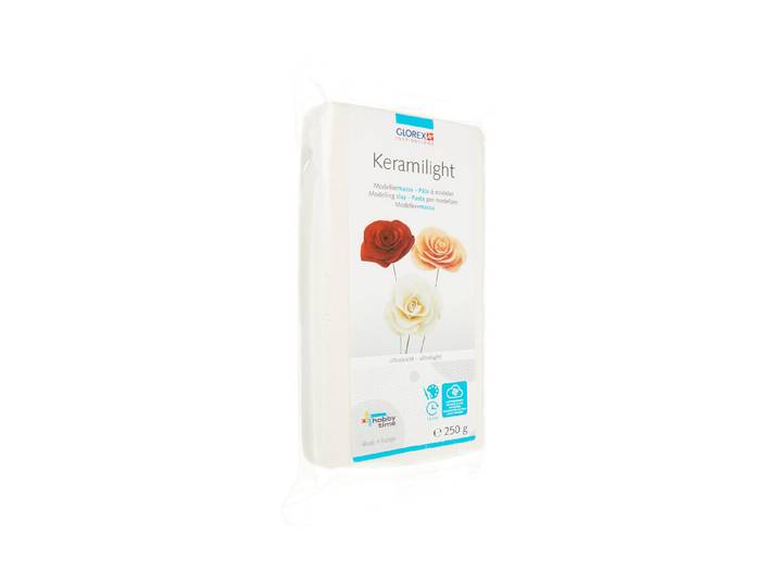 Glorex Keramilight Weiss 125 g