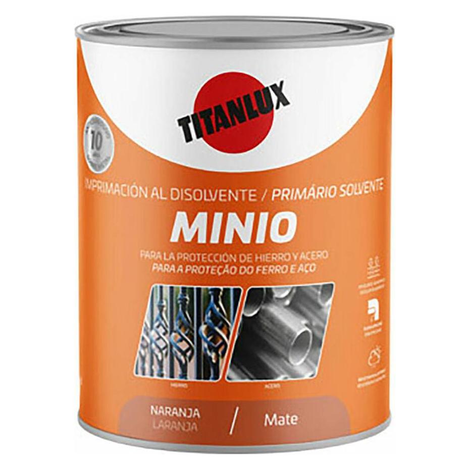 Titanlux Primer Orange Mattifying 750ml (Orange) (54408721)