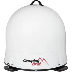 Camping First Satmex Dome (DVB-S / -S2), SAT Spiegel + SAT Antennen, Weiss