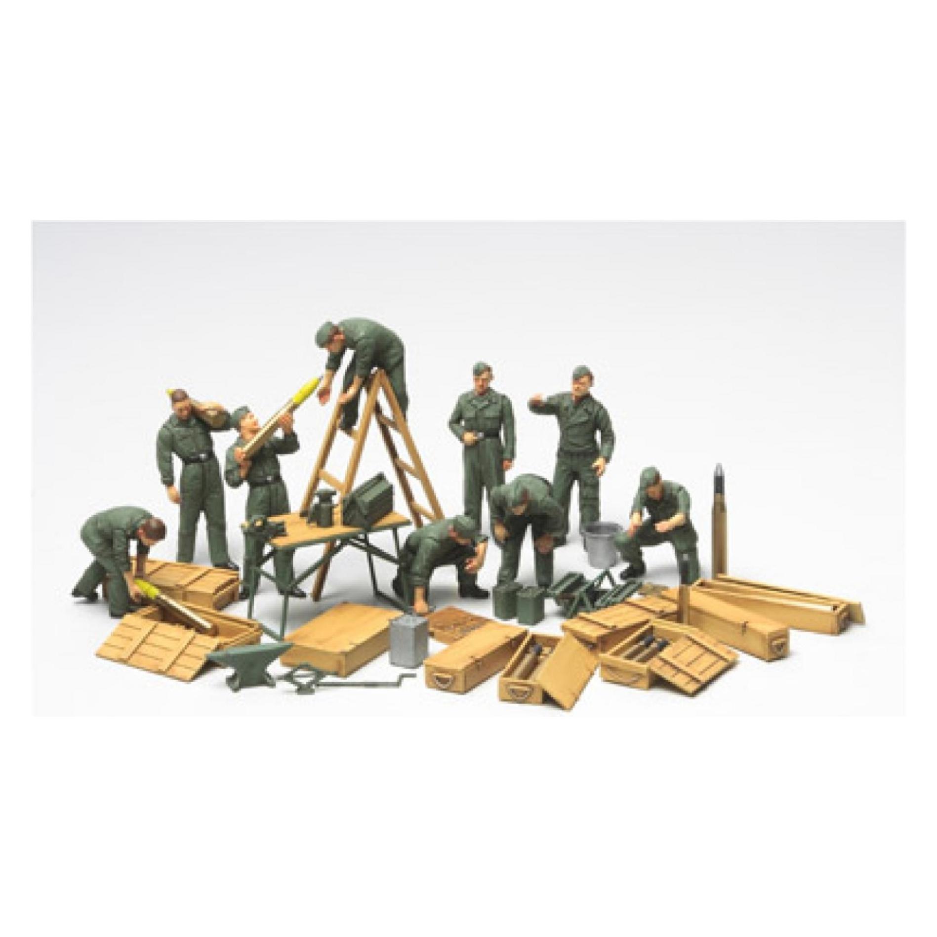 Tamiya German Tank Crew Field Maint.Set (TAM 32547)