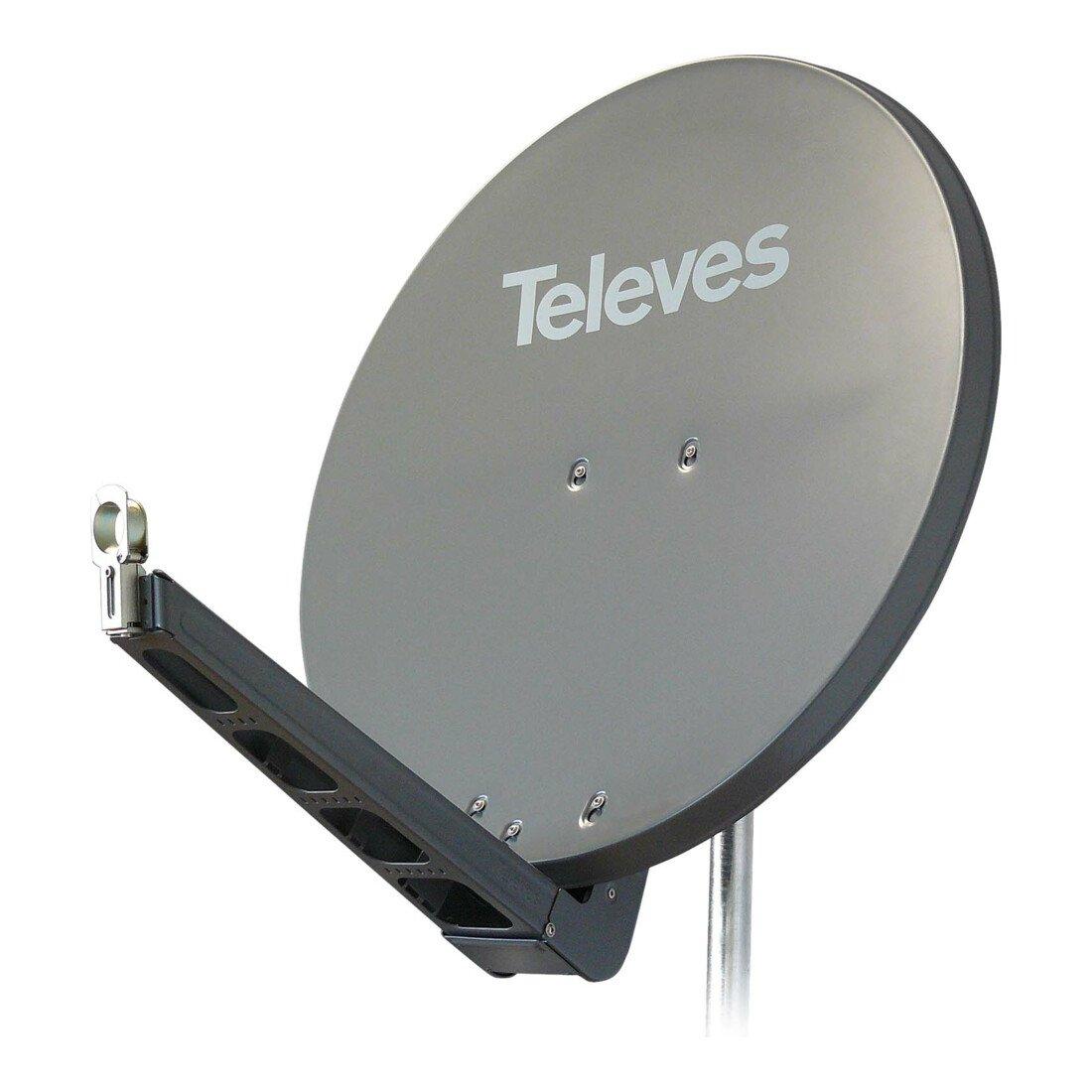 Televes QSD-Line Offset Reflektor 75x85cm Ral7011 S75QSD-G (790202)