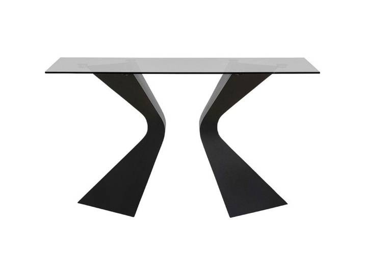 Console Gloria 140x45cm noire Kare Design