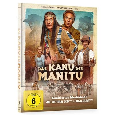 Das Kanu des Manitu - Mediabook (4K Ultra HD) (+ Blu-ray), Blu-ray 4K