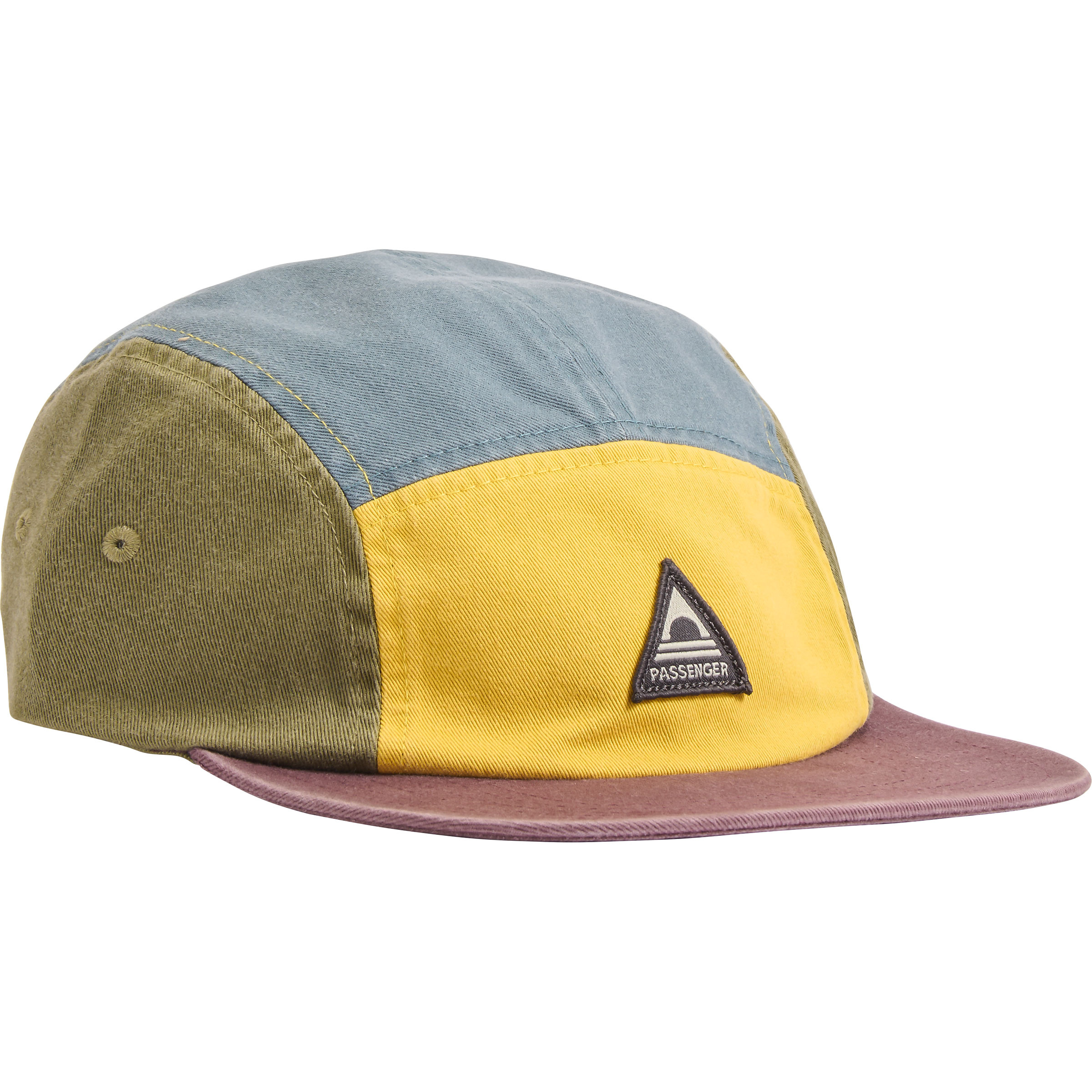 Passenger Fixie 5 Panel 2.0 Cap Basecaps oliv Lifestyle Widerstandsfähig