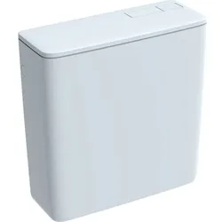Geberit AP-SPK AP128, 2-Mengen-Spülung WA hinten mittig o. seitlich weiß-alpin, 128300115 128300115