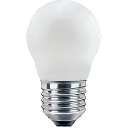 HWH LED Tropfenlampe, E27, 4.5W 2700K 470lm, Glas opal BLU-49095