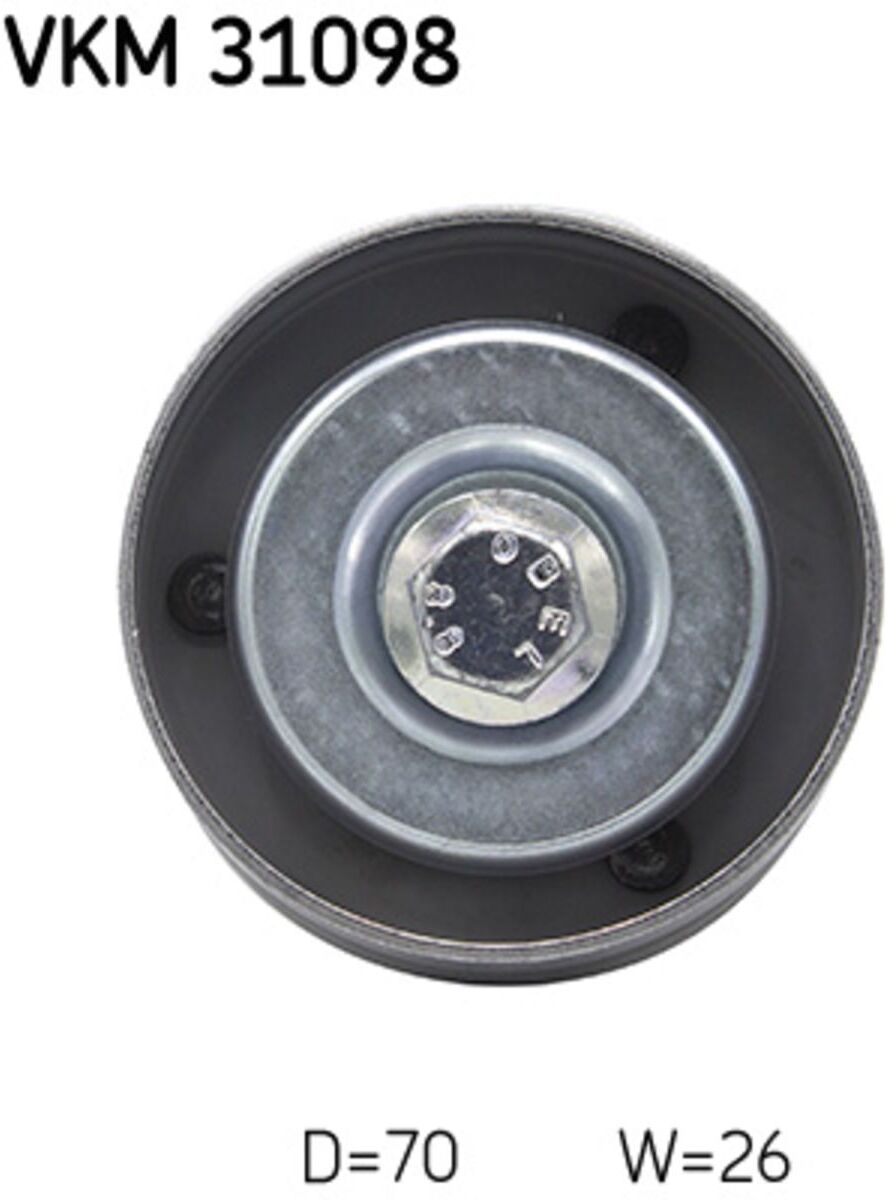 Umlenk-/Führungsrolle, Keilrippenriemen SKF VKM 31098
