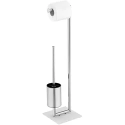 Wenko Stand WC-Garnitur STYLE - B/H/T ca. 19.00x73.00x19.00