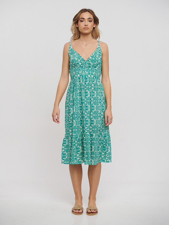 BLE Kleid in Türkis - onesize