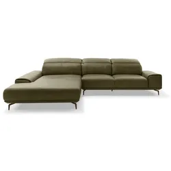 Musterring Ecksofa MR 2490 Leder Camouflage 207 x 342 cm